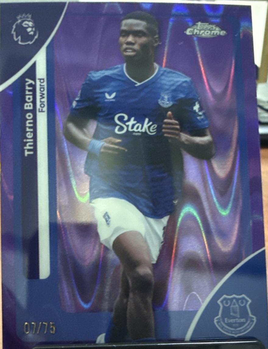 Thierno Barry [Purple RayWave Refractor] #89