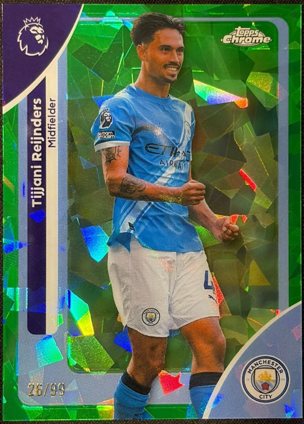 Tijjani Reijnders [Green Refractor] #122