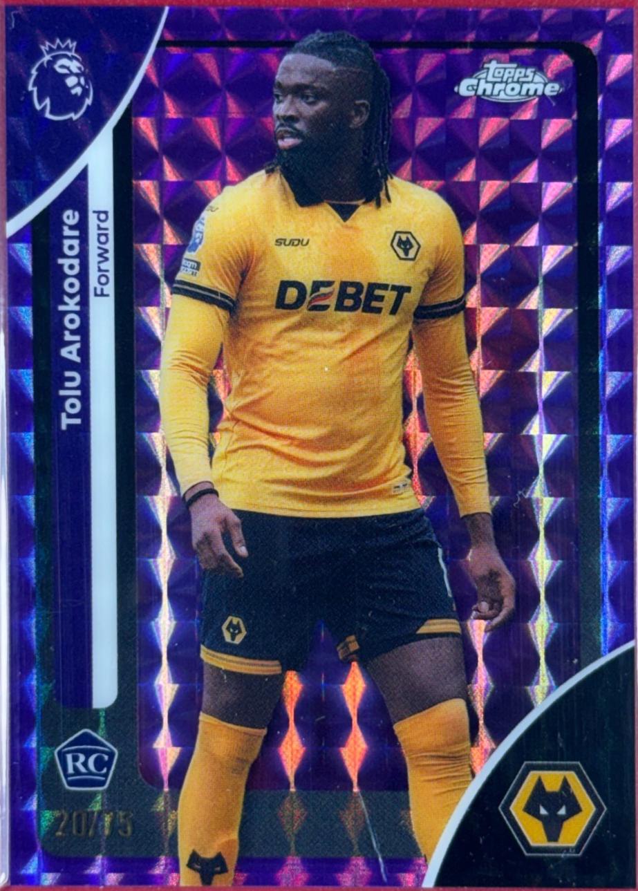 Tolu Arokodare [Purple Geometric Refractor] #191