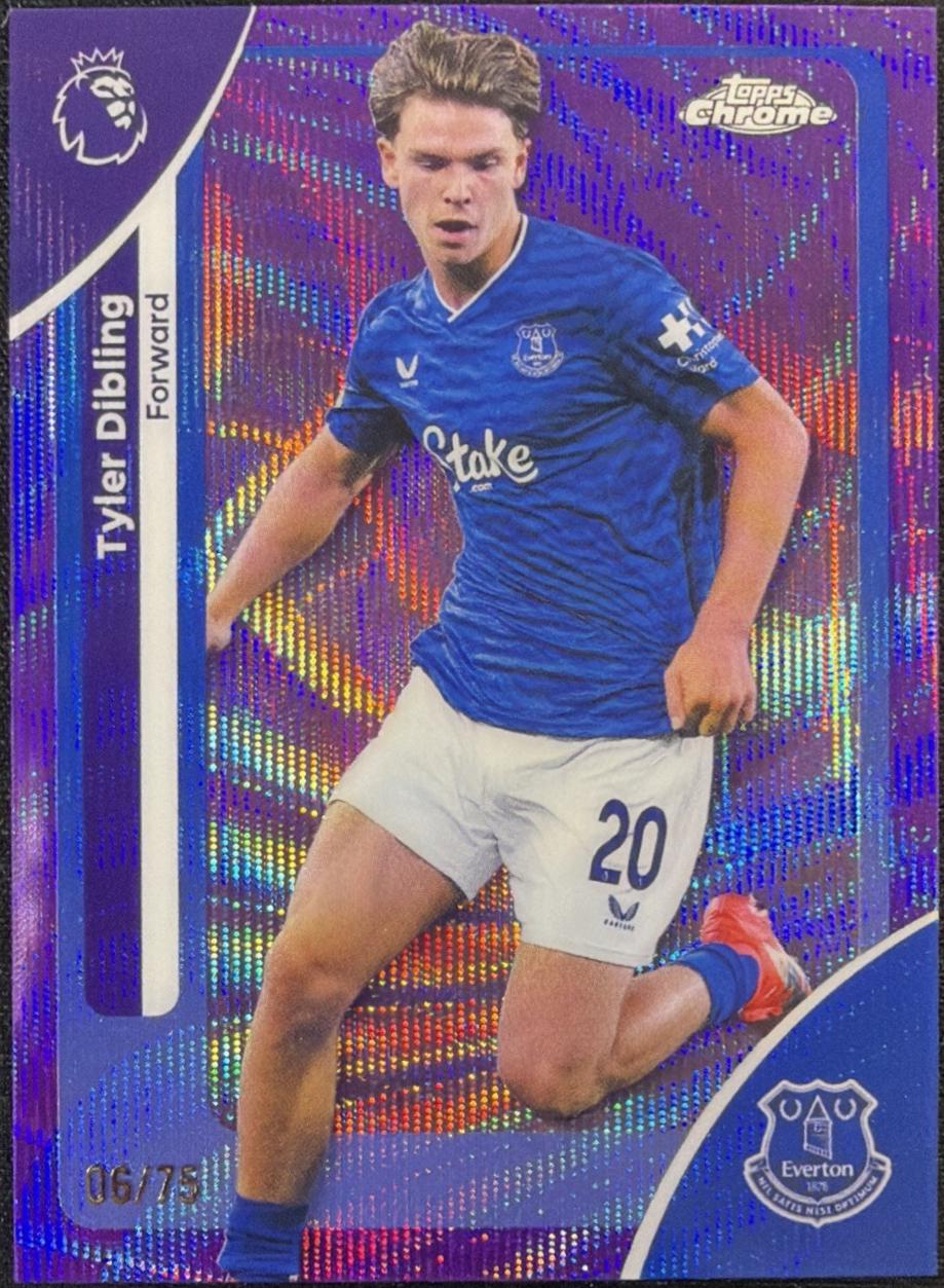 Tyler Dibling [Purple Wave Refractor] #88