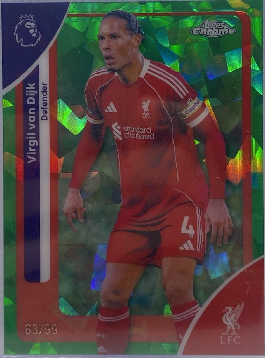 Virgil van Dijk [Green Refractor] #116