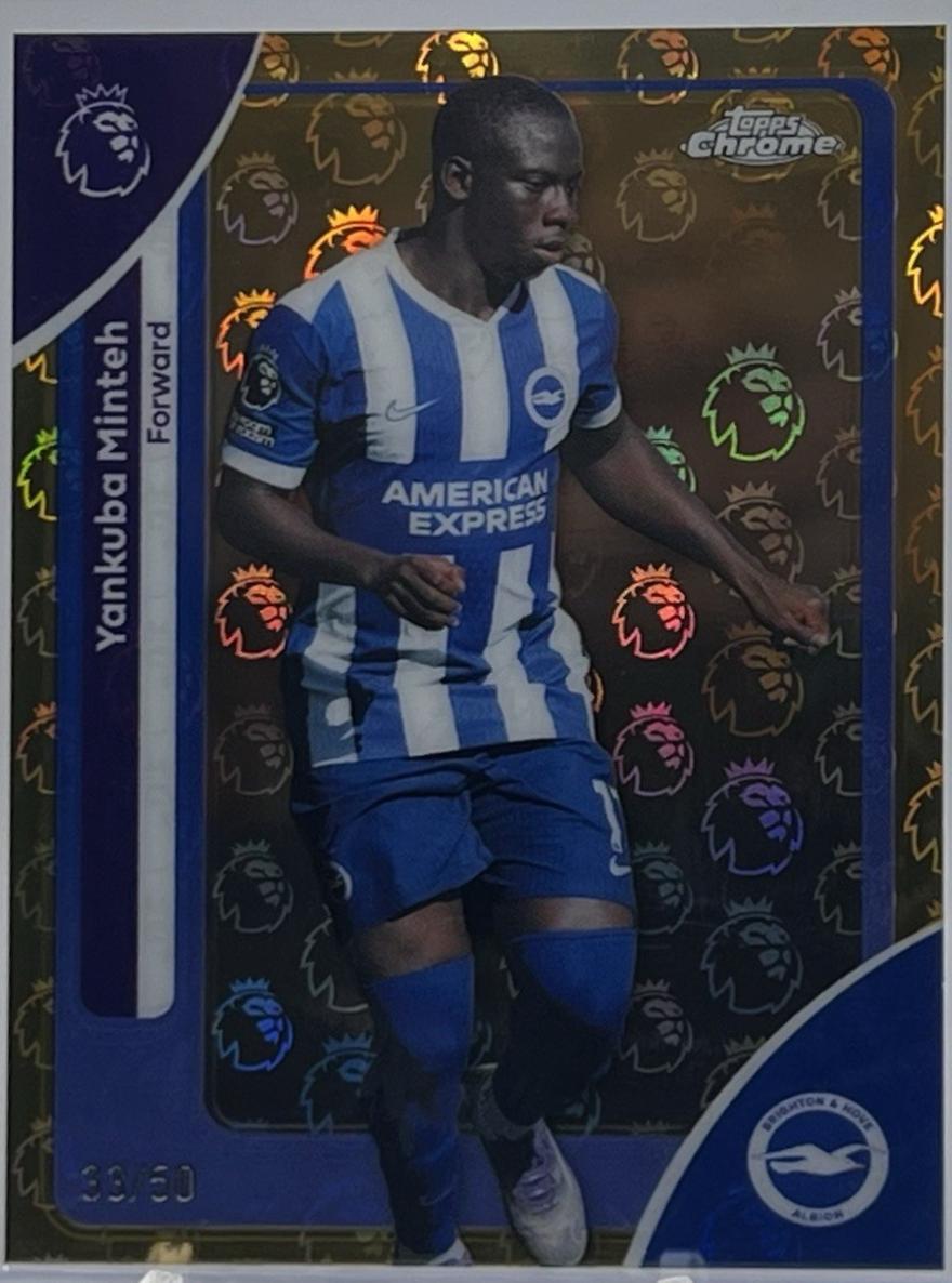 Yankuba Minteh [Gold Logofractor] #47