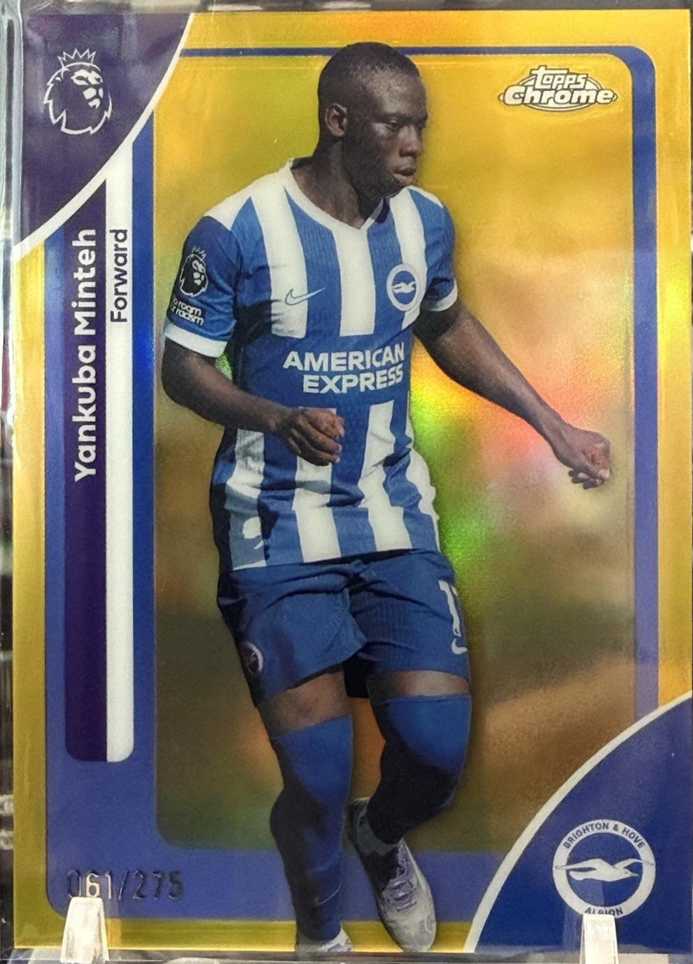 Yankuba Minteh [Yellow Refractor] #47