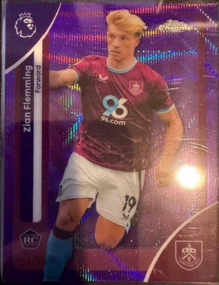Zian Flemming [Purple Wave Refractor] #60