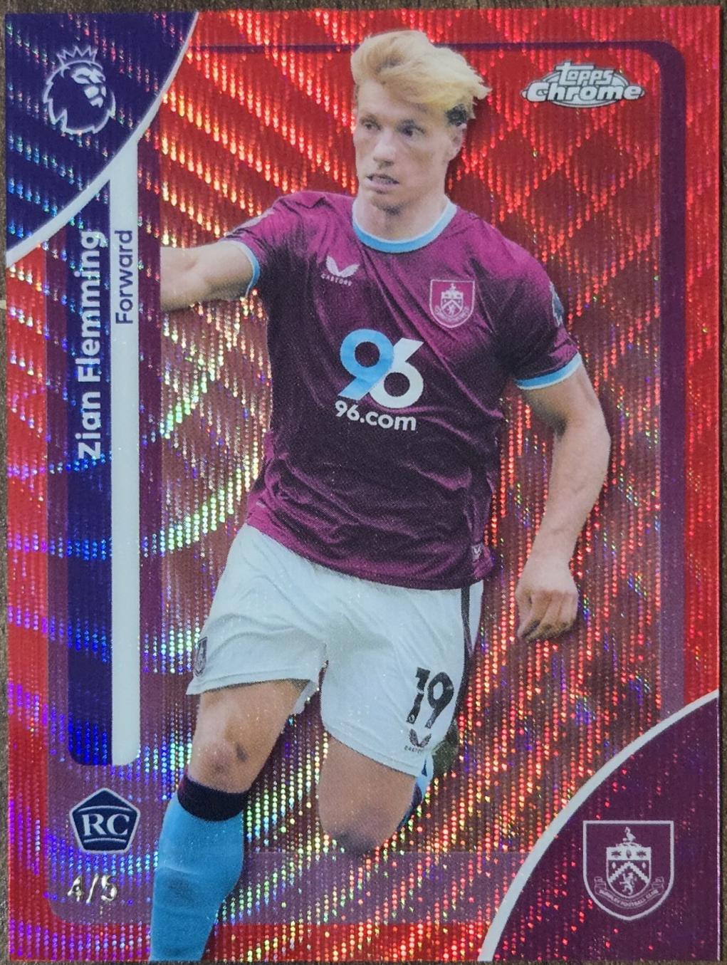 Zian Flemming [Red Wave Refractor] #60