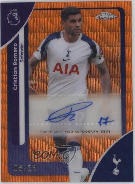 Cristian Romero [Orange Wave] #CA-ER