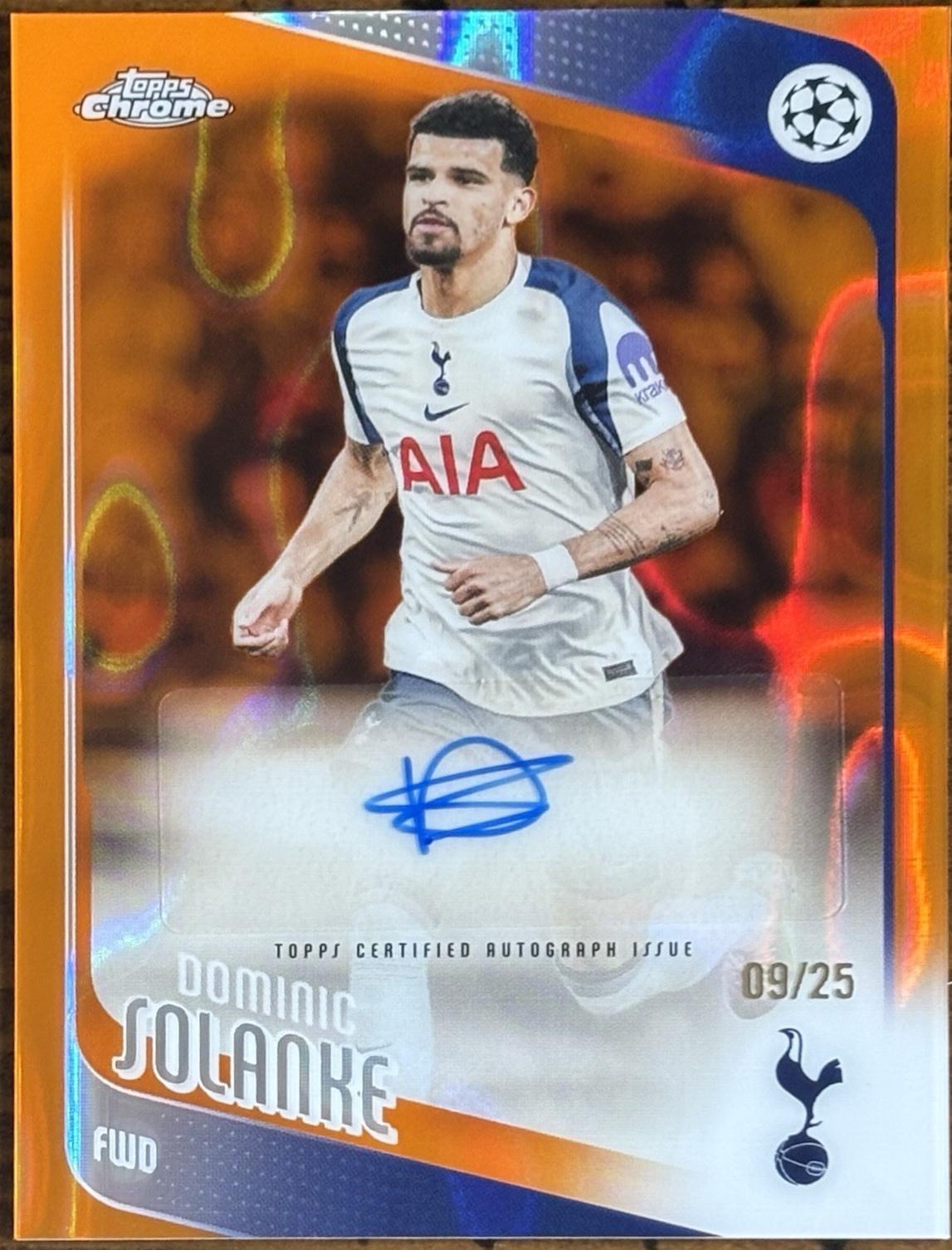 Dominic Solanke [Orange] #CA-SO