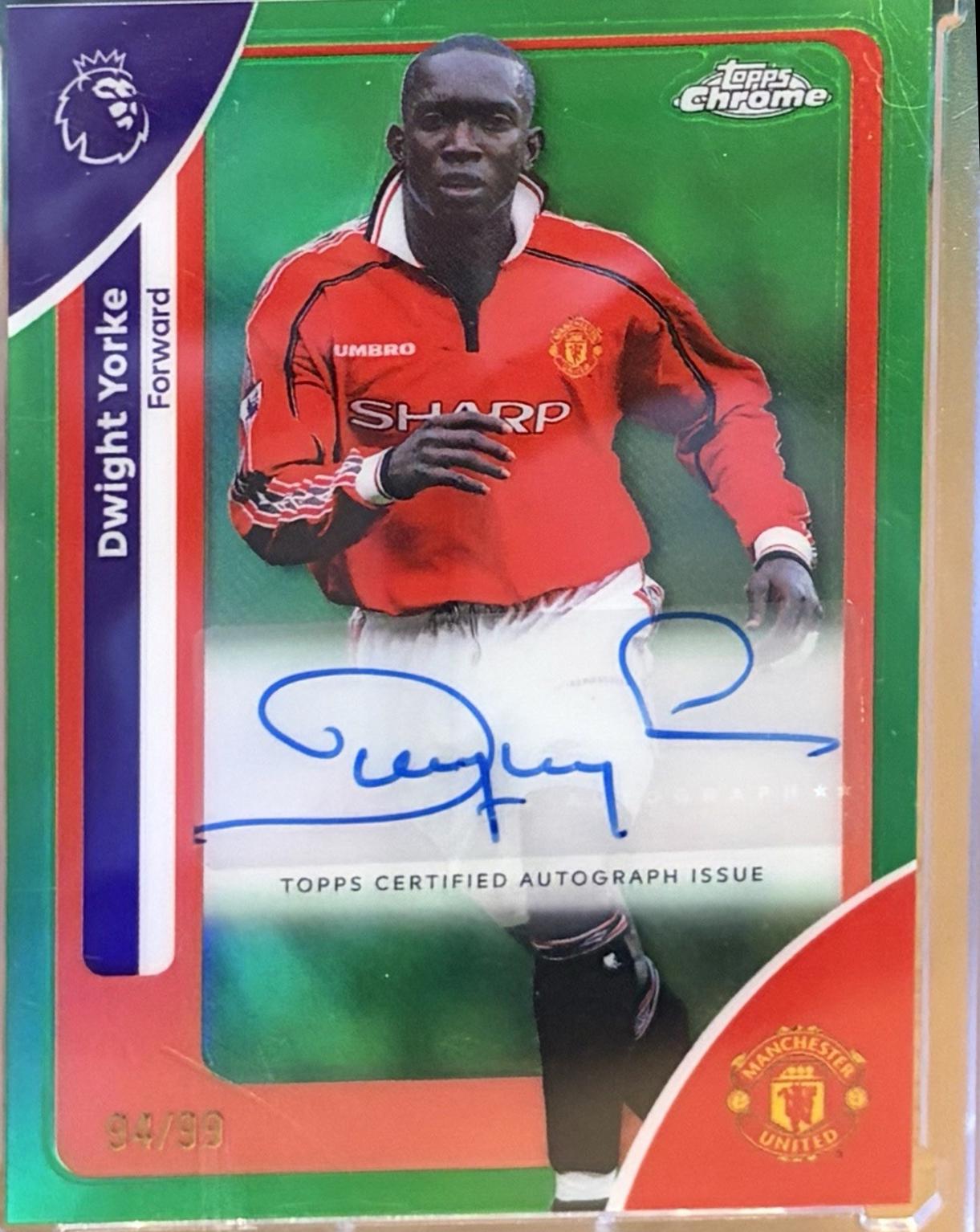 Dwight Yorke [Green] #CA-DY