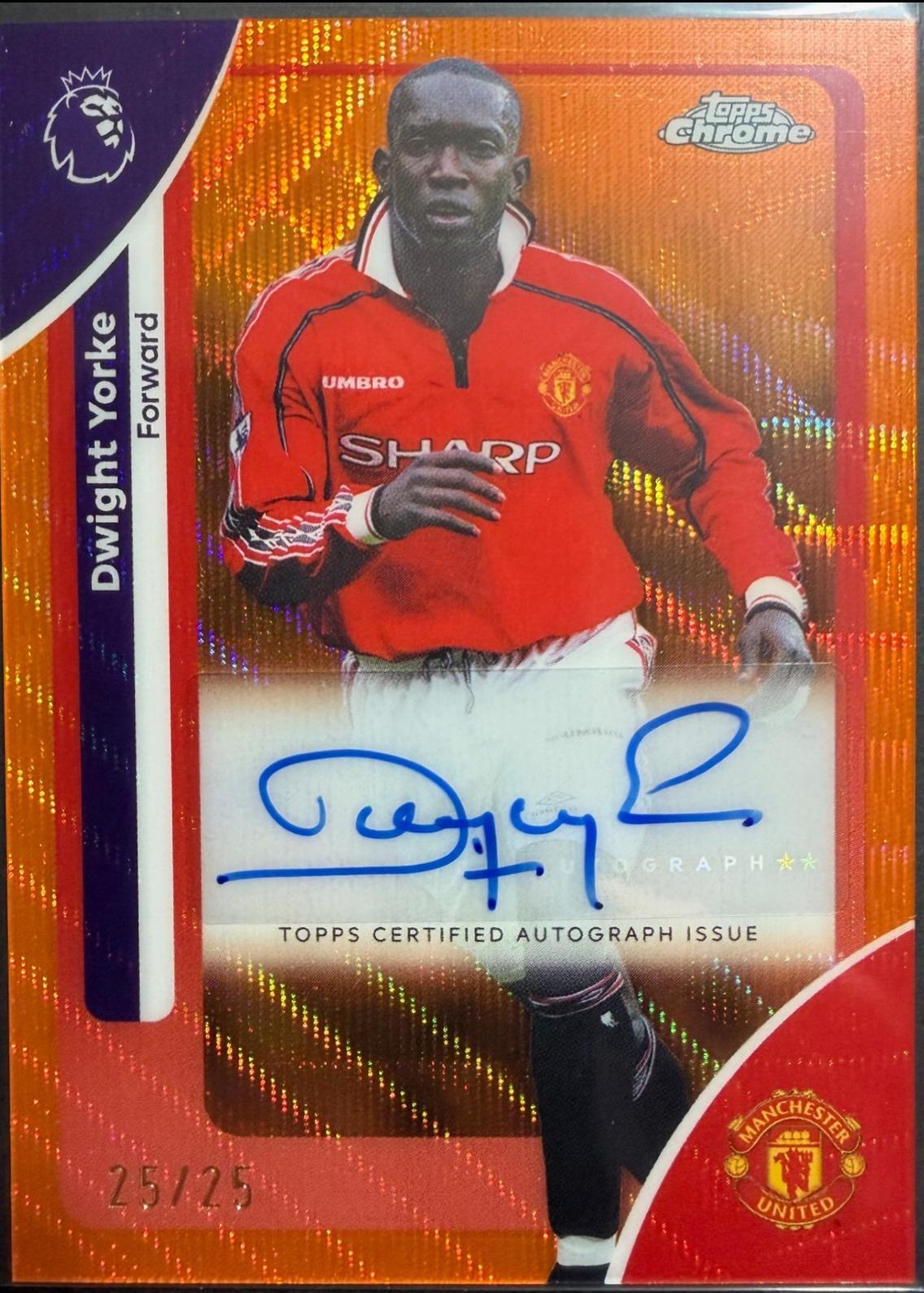 Dwight Yorke [Orange Wave] #CA-DY