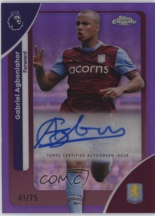 Gabriel Agbonlahor [Purple] #CA-GA