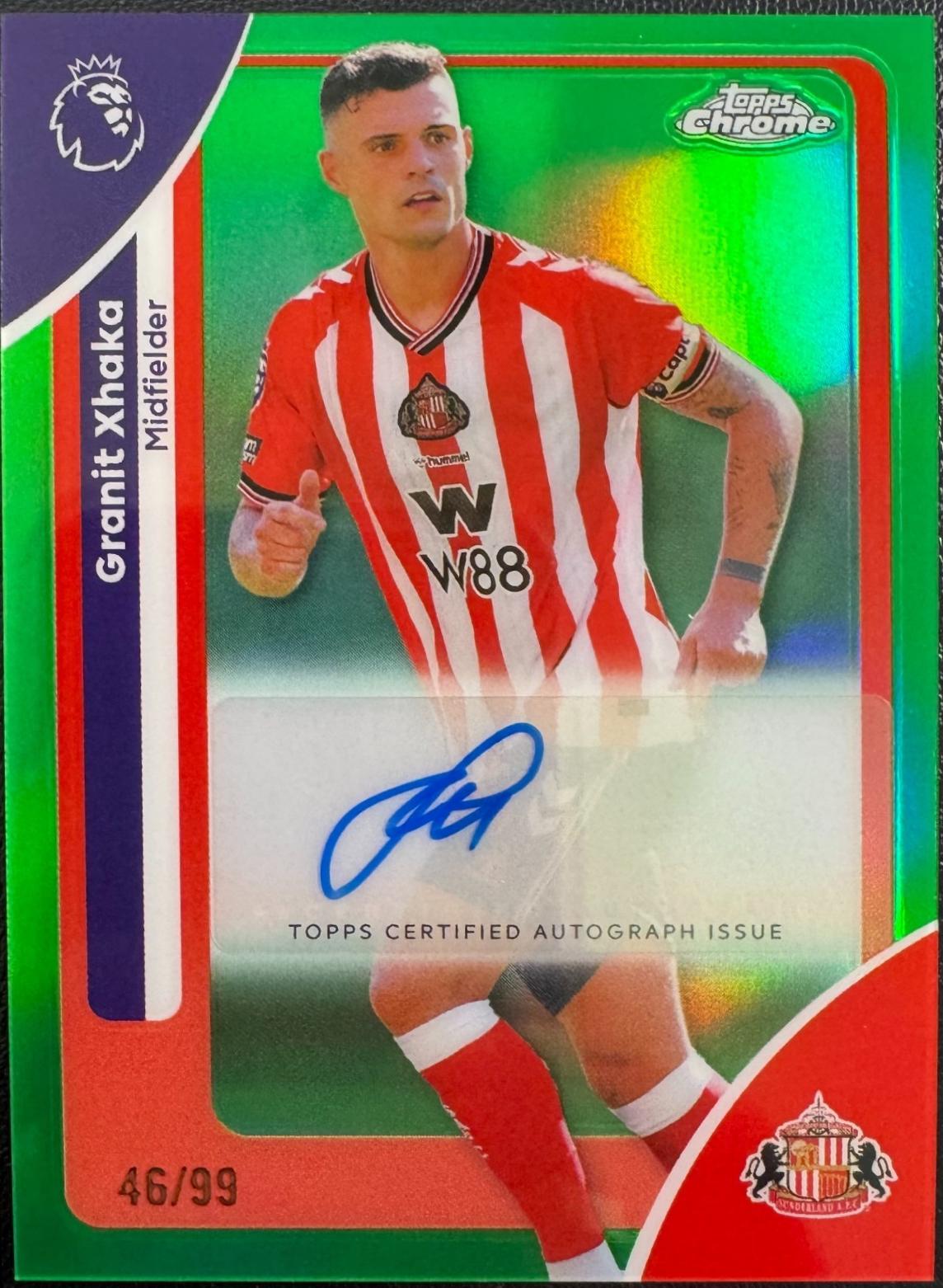 Granit Xhaka [Green] #CA-GX