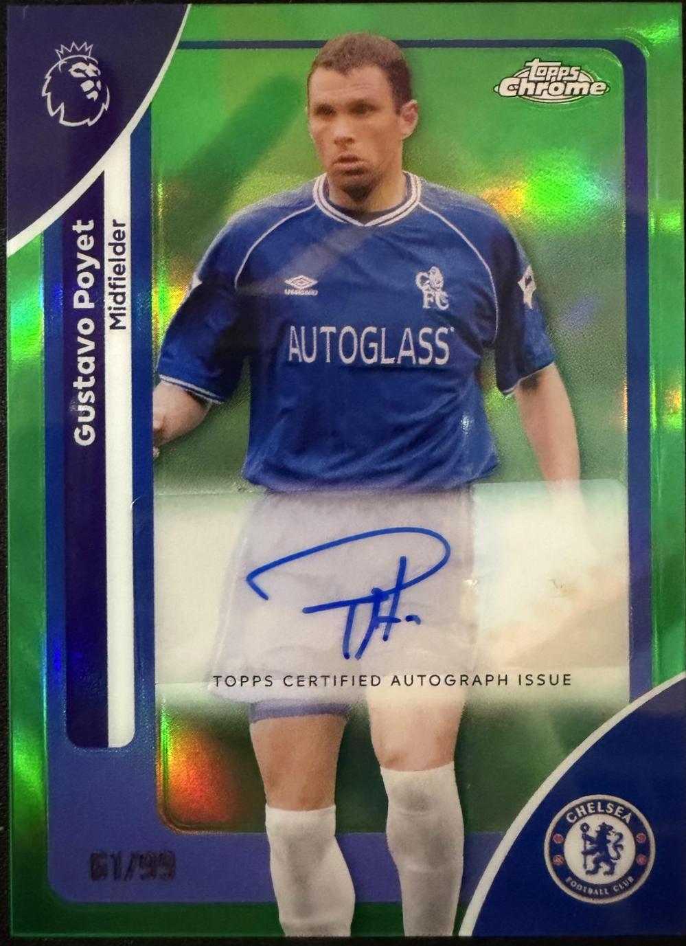 Gustavo Poyet [Green] #CA-GP