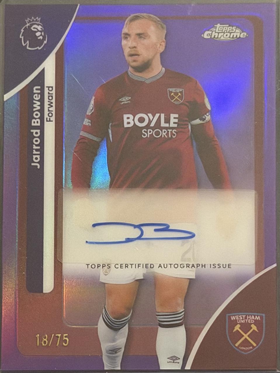 Jarrod Bowen [Purple] #CA-BO
