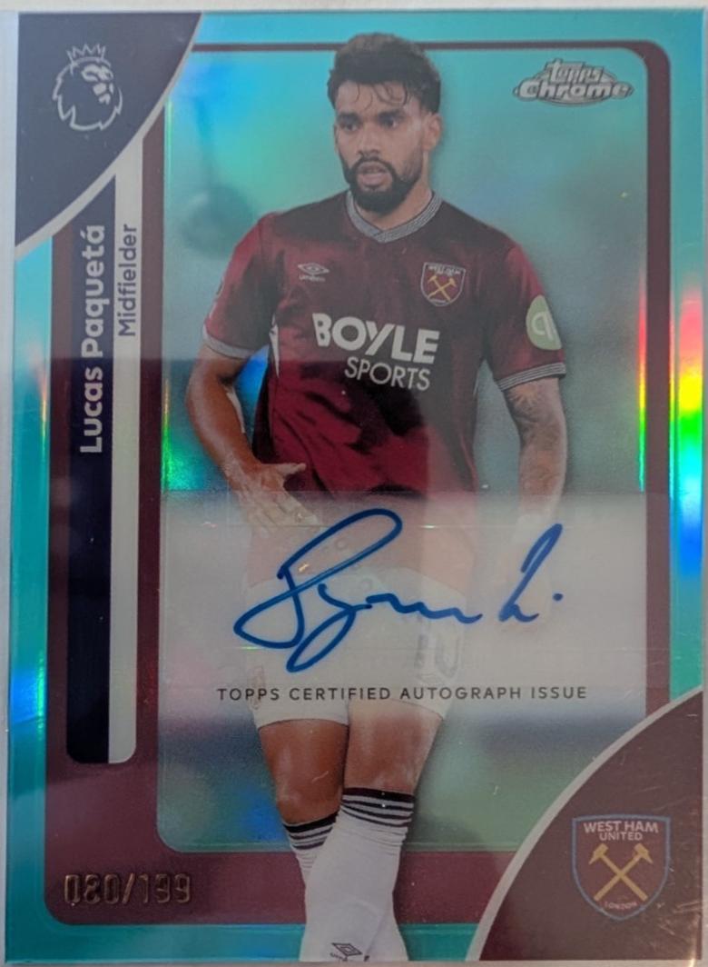 Lucas Paqueta [Aqua] #CA-LP
