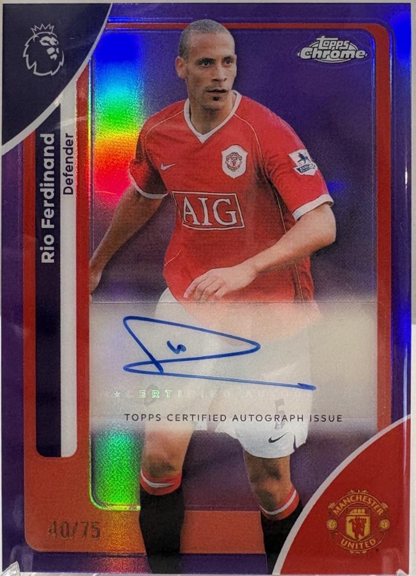 Rio Ferdinand [Purple] #CA-RF
