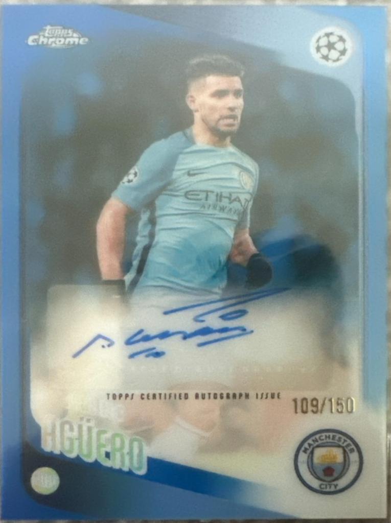 Sergio Aguero [Blue] #CA-SA
