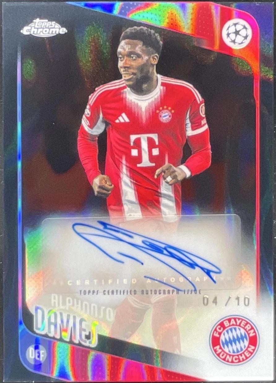 Alphonso Davies [Black Lava] #CA-AD