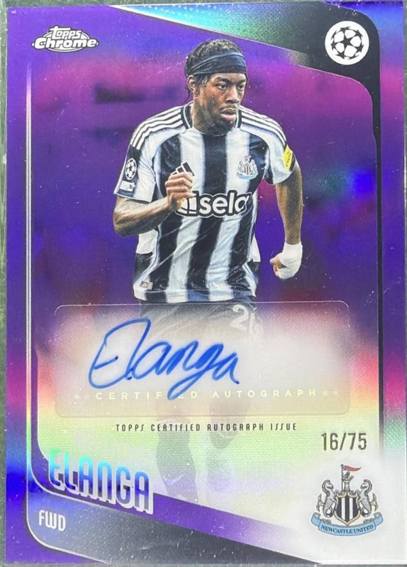 Anthony Elanga [Purple] #CA-AE