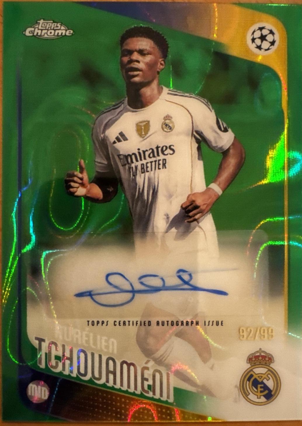 Aurelien Tchouameni [Green Lava] #CA-AT