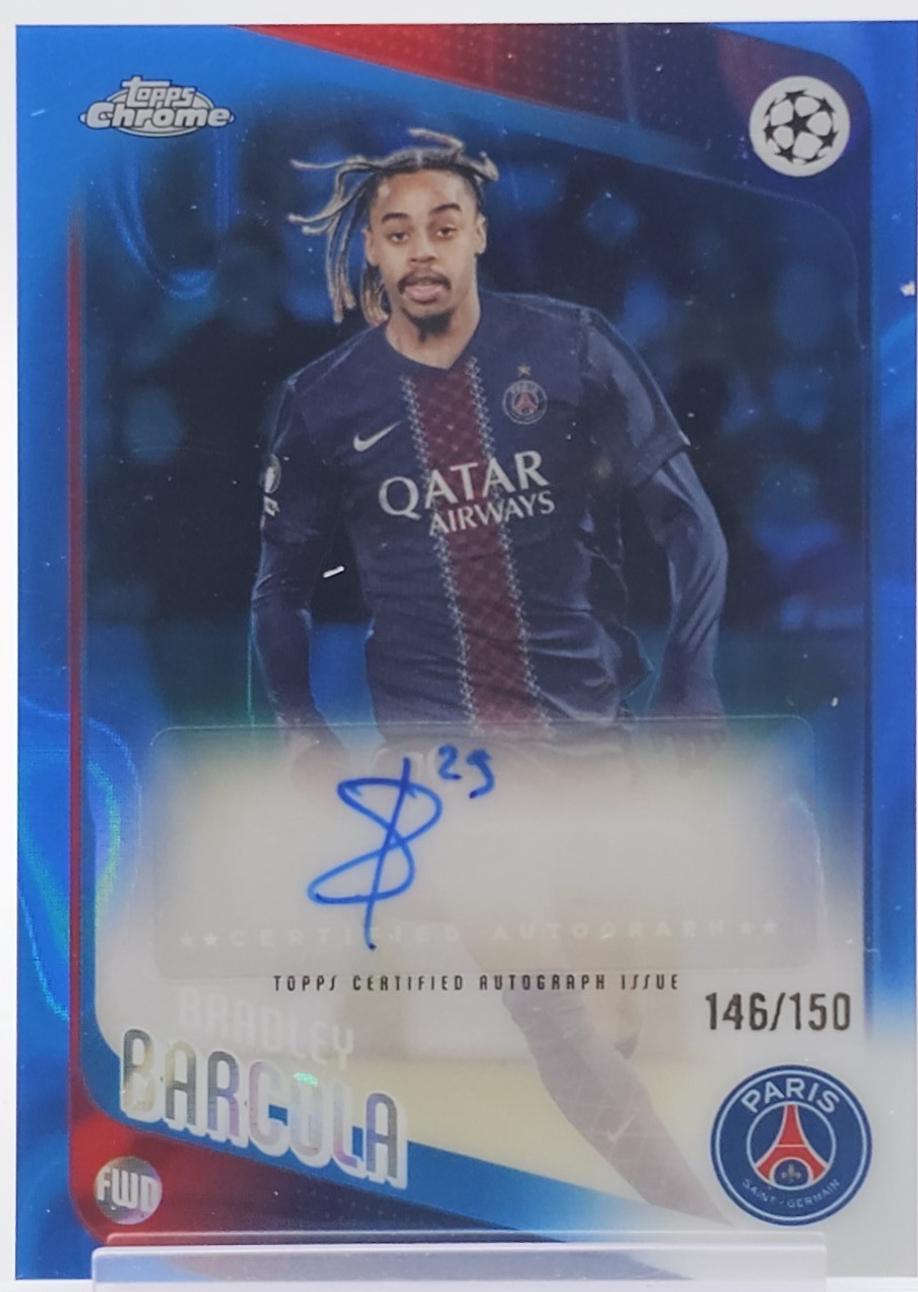 Bradley Barcola [Blue] #CA-BB
