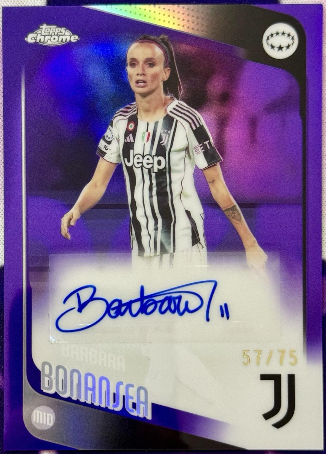 Bradley Barcola [Purple] #CA-BB