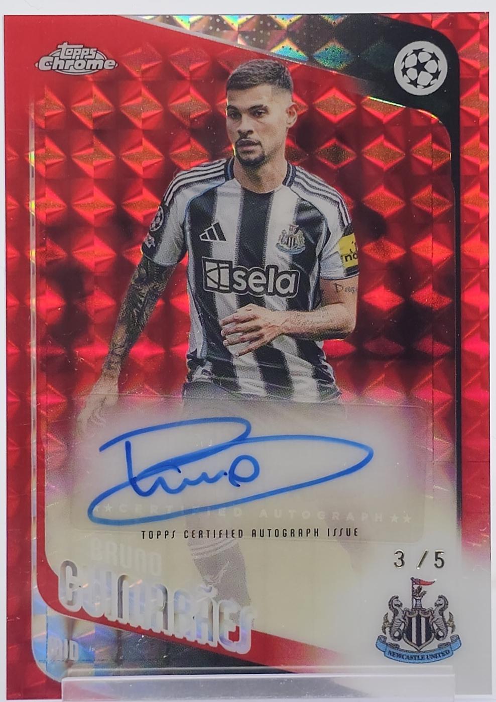 Bruno Guimaraes [Red Geometric] #CA-BG