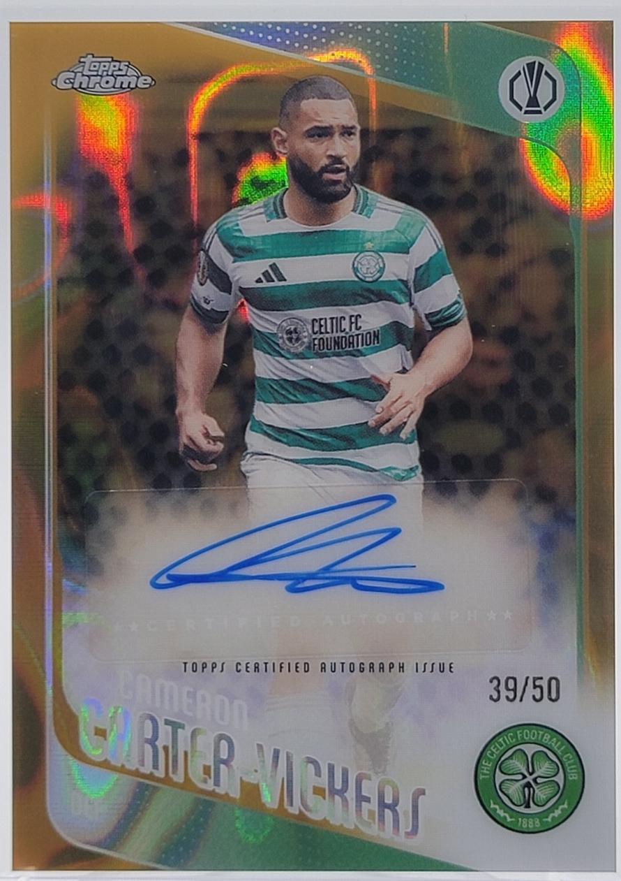 Cameron Carter-Vickers [Gold Lava] #CA-CCV