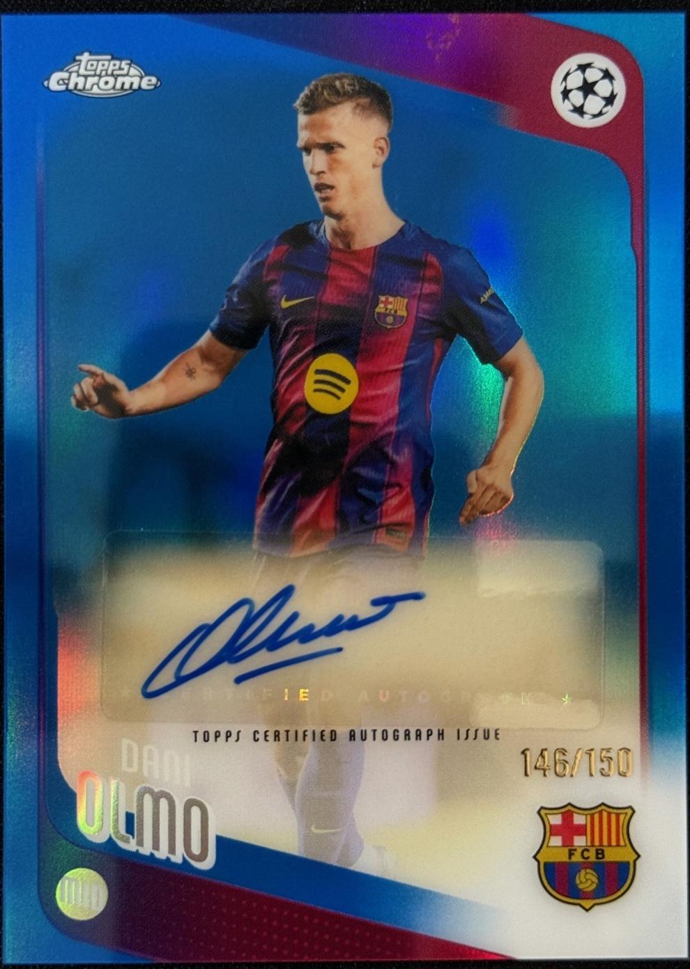 Dani Olmo [Blue] #CA-DO