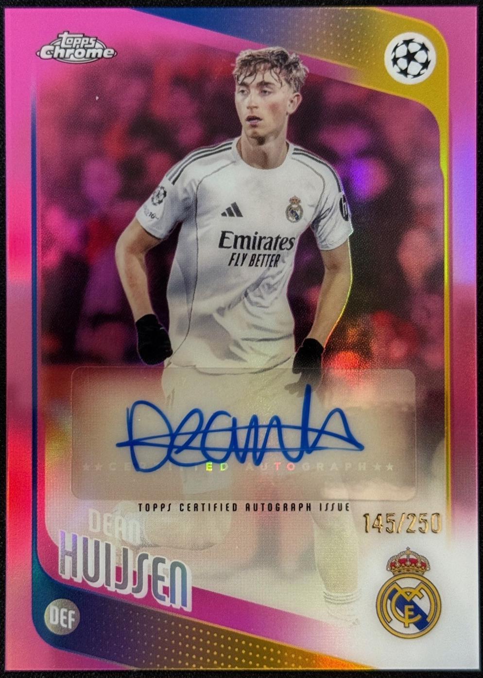 Dean Huijsen [Pink] #CA-DH