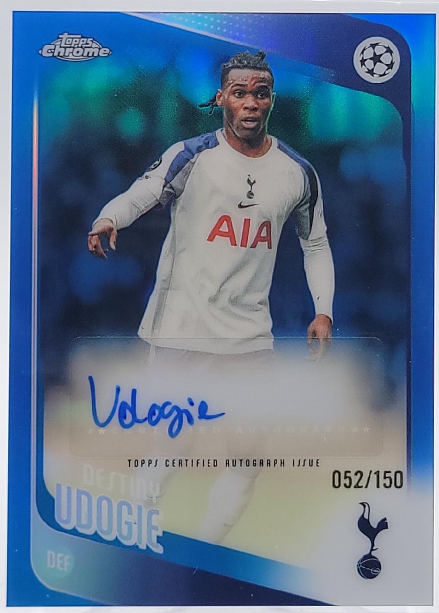 Destiny Udogie [Blue] #CA-DU