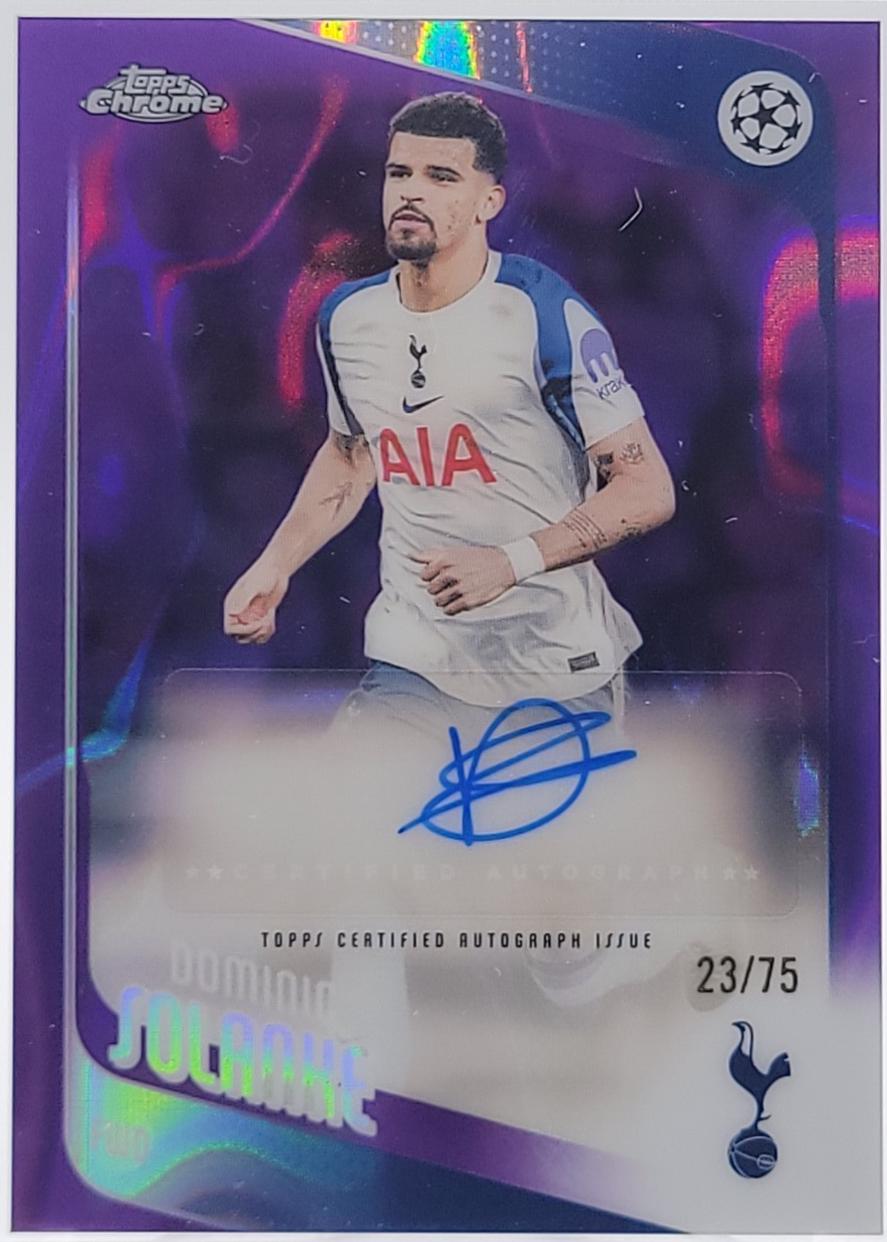 Dominic Solanke [Purple Lava] #CA-DS