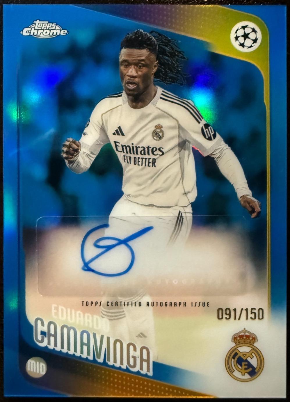 Eduardo Camavinga [Blue] #CA-EC