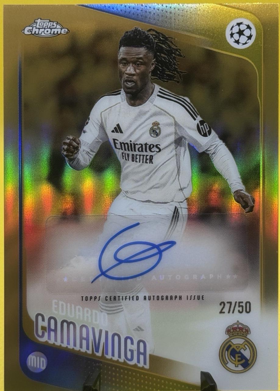 Eduardo Camavinga [Gold] #CA-EC