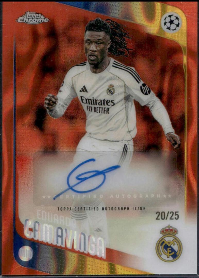 Eduardo Camavinga [Orange Lava] #CA-EC
