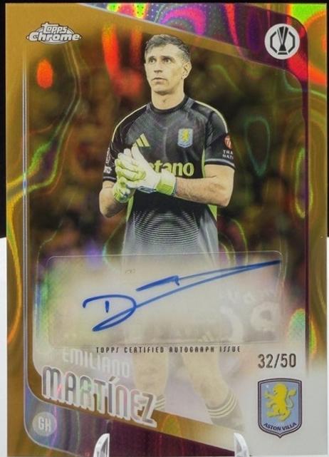 Emiliano Martinez [Gold Lava] #CA-EM
