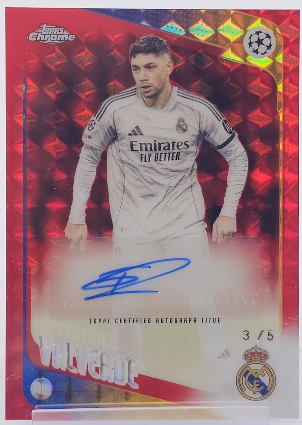 Federico Valverde [Red Geometric] #CA-FV