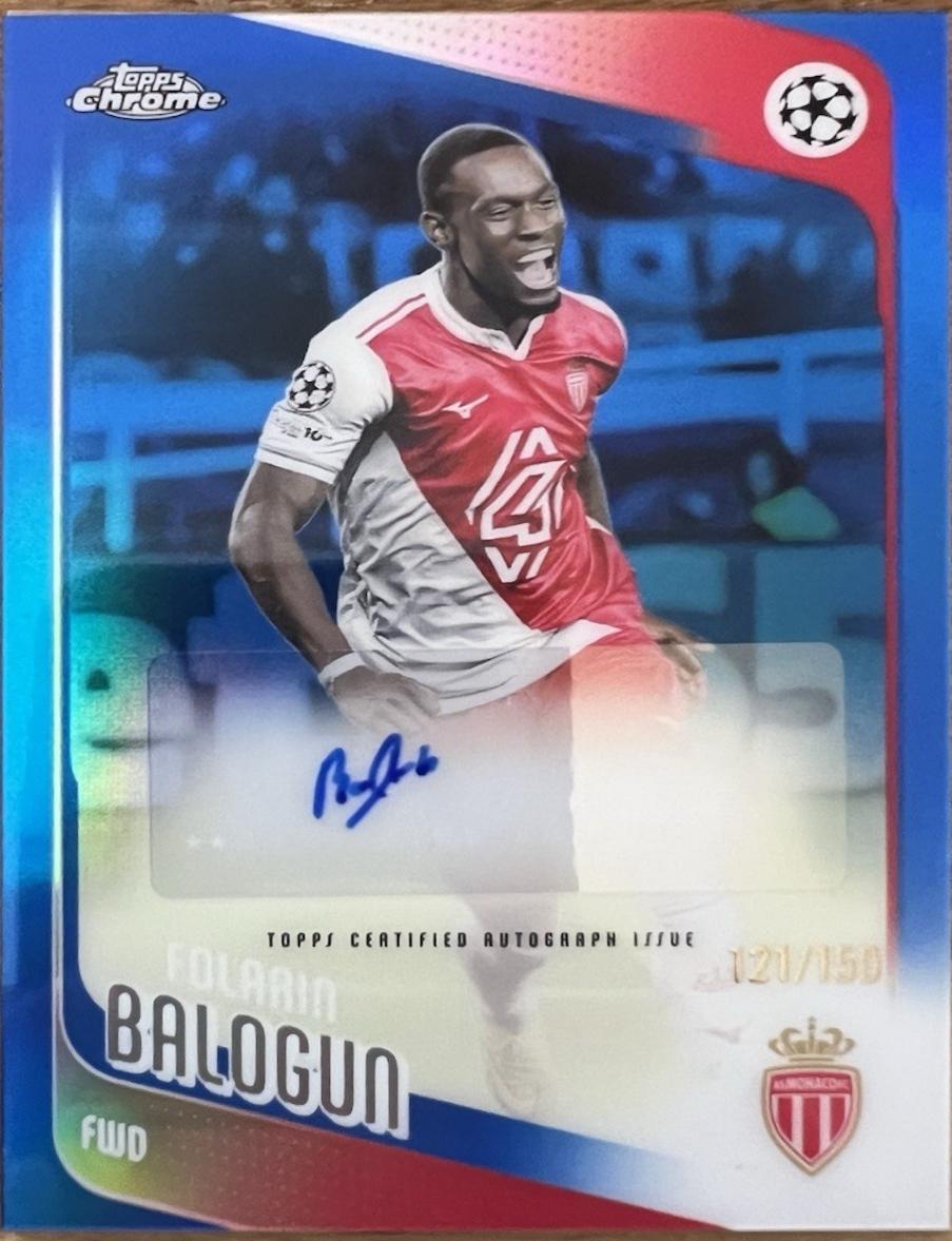 Folarin Balogun [Blue] #CA-FB