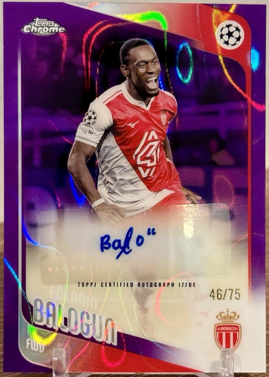Folarin Balogun [Purple Lava] #CA-FB
