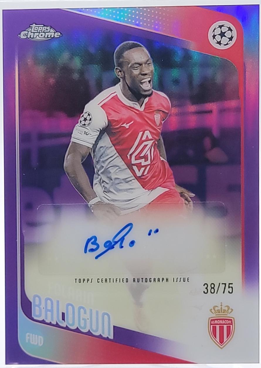 Folarin Balogun [Purple] #CA-FB