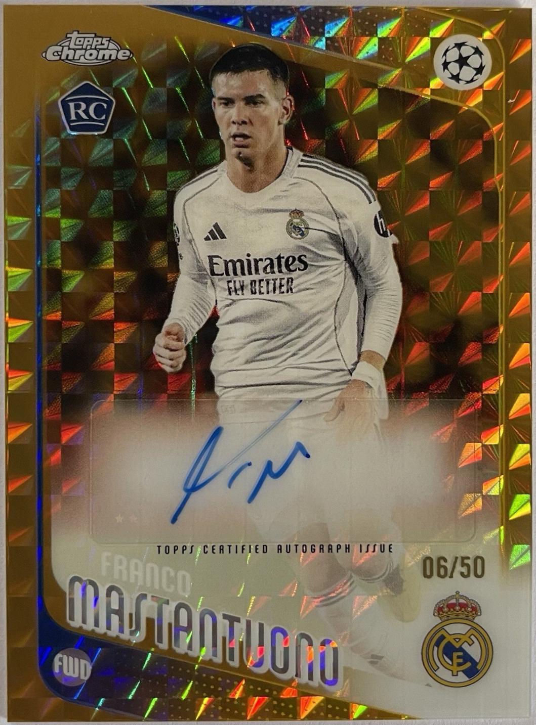 Franco Mastantuono [Gold] #CA-FM