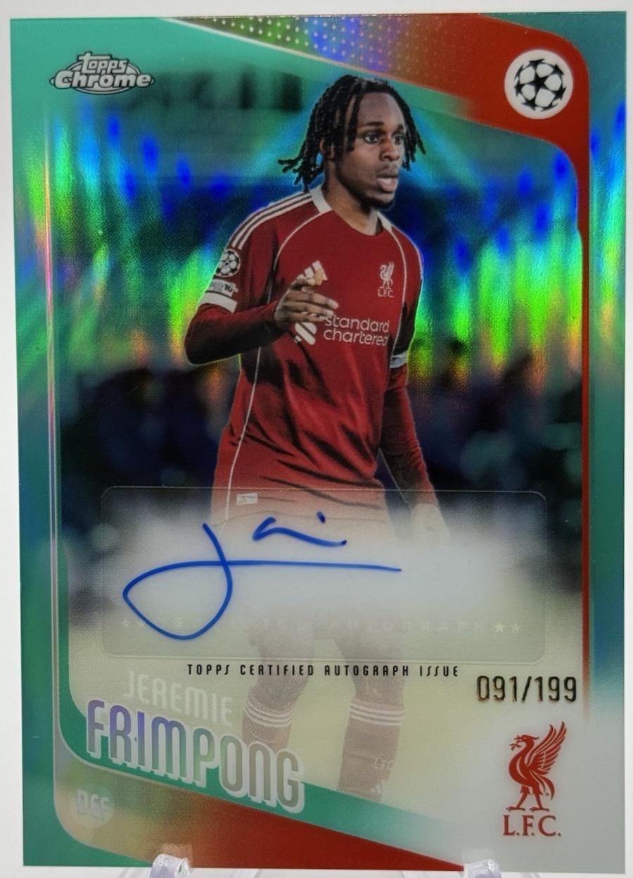 Jeremie Frimpong [Aqua Lava] #CA-JF