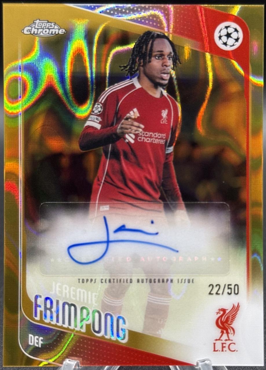 Jeremie Frimpong [Gold Lava] #CA-JF
