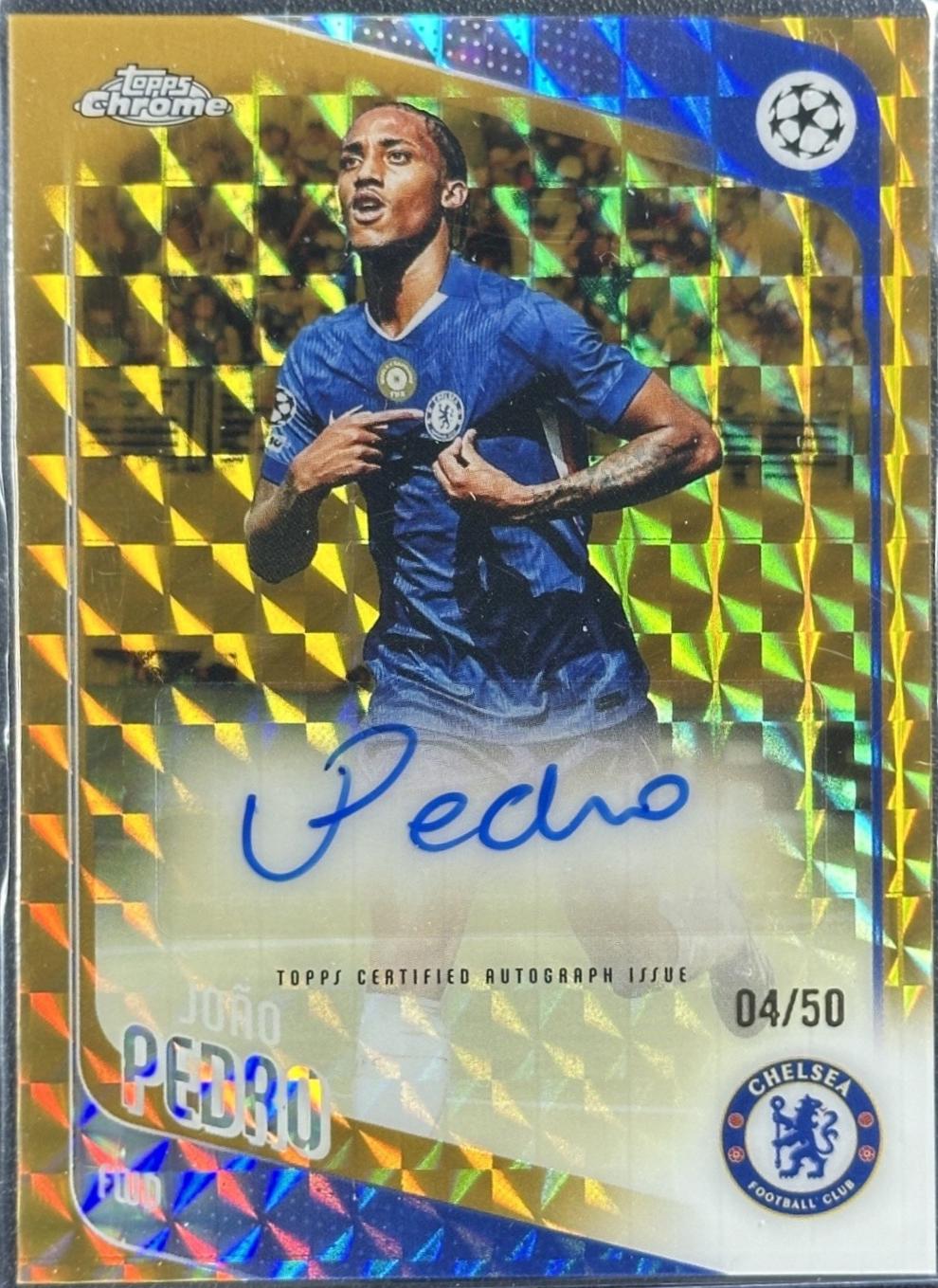 Joao Pedro [Gold Geometric] #CA-JP