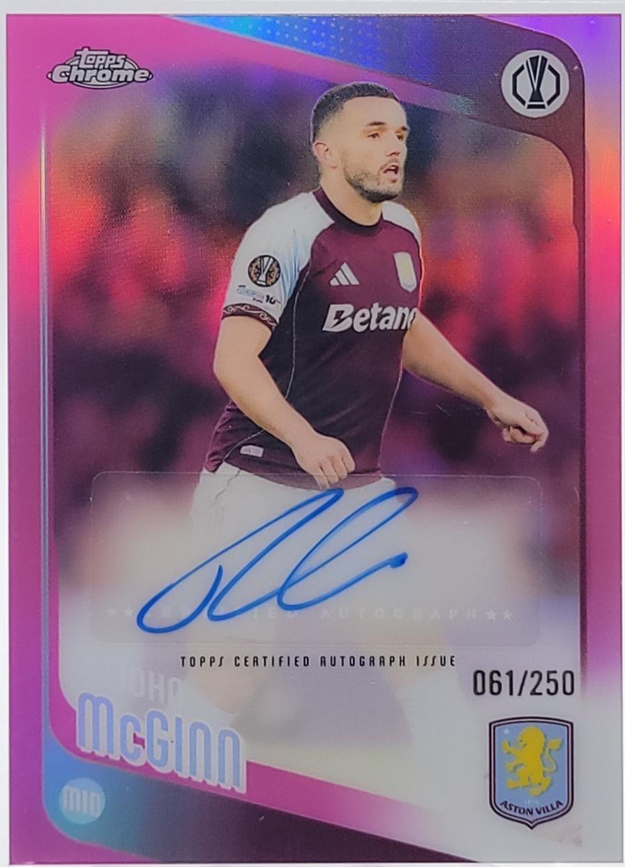 John McGinn [Pink] #CA-JM
