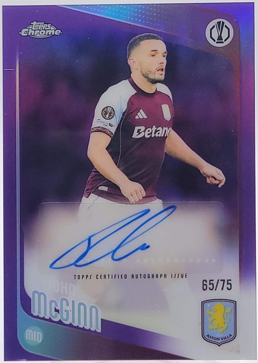 John McGinn [Purple] #CA-JM