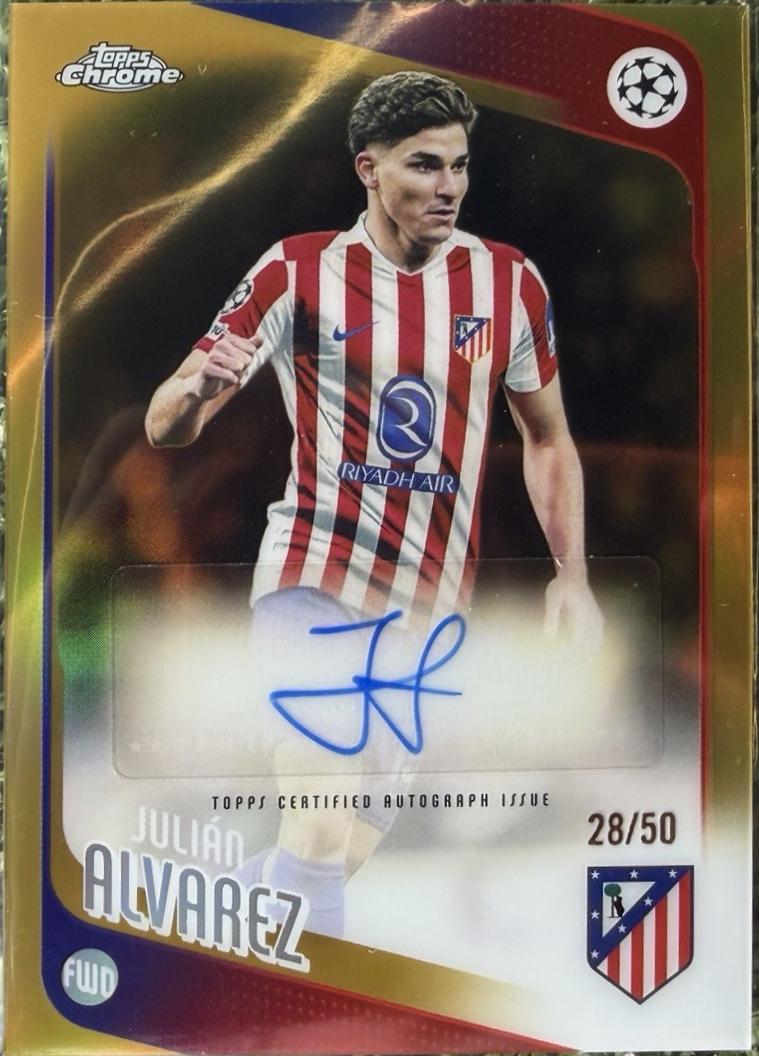 Julian Alvarez [Gold] #CA-AL