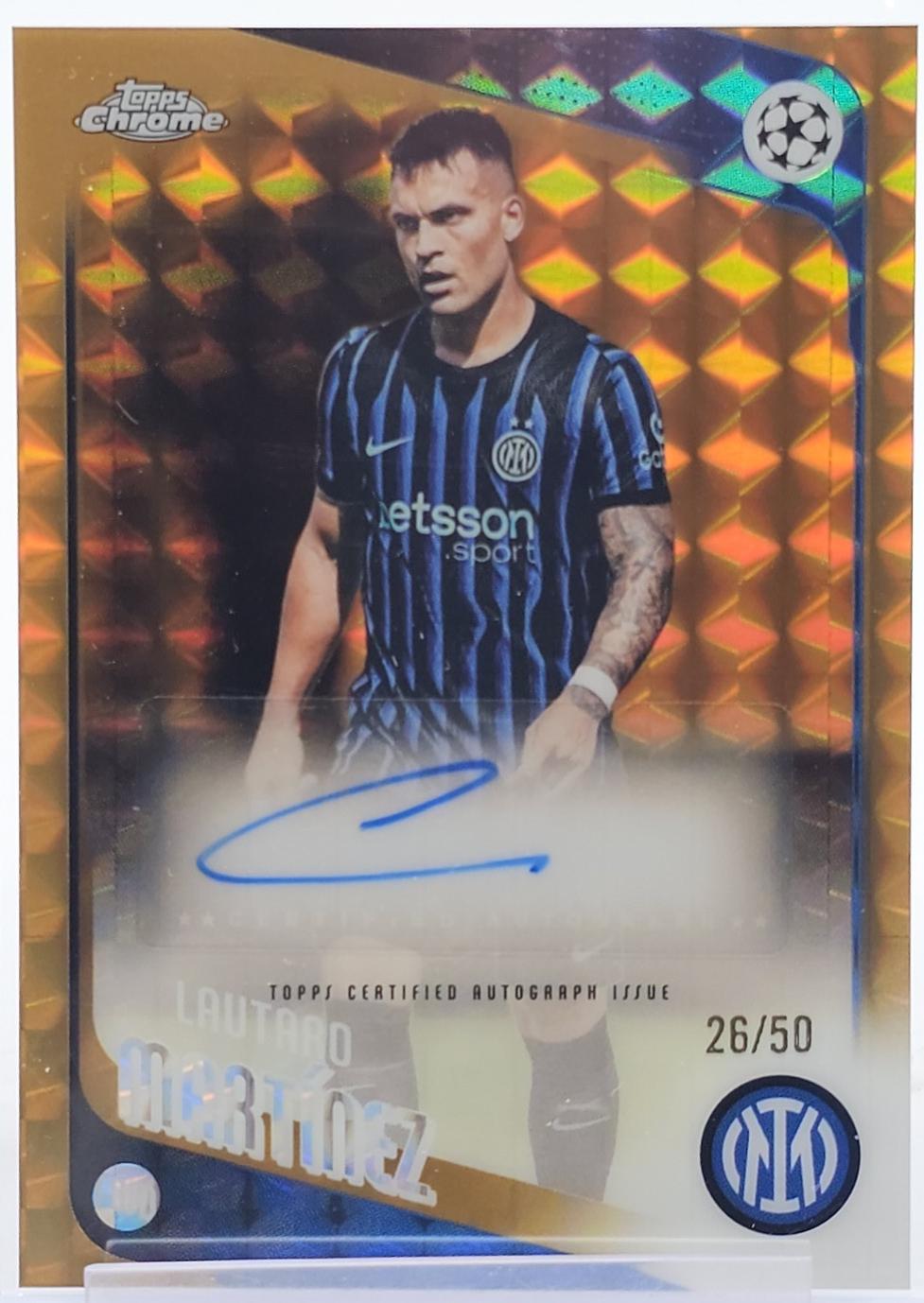 Lautaro Martinez [Gold Geometric] #CA-LM