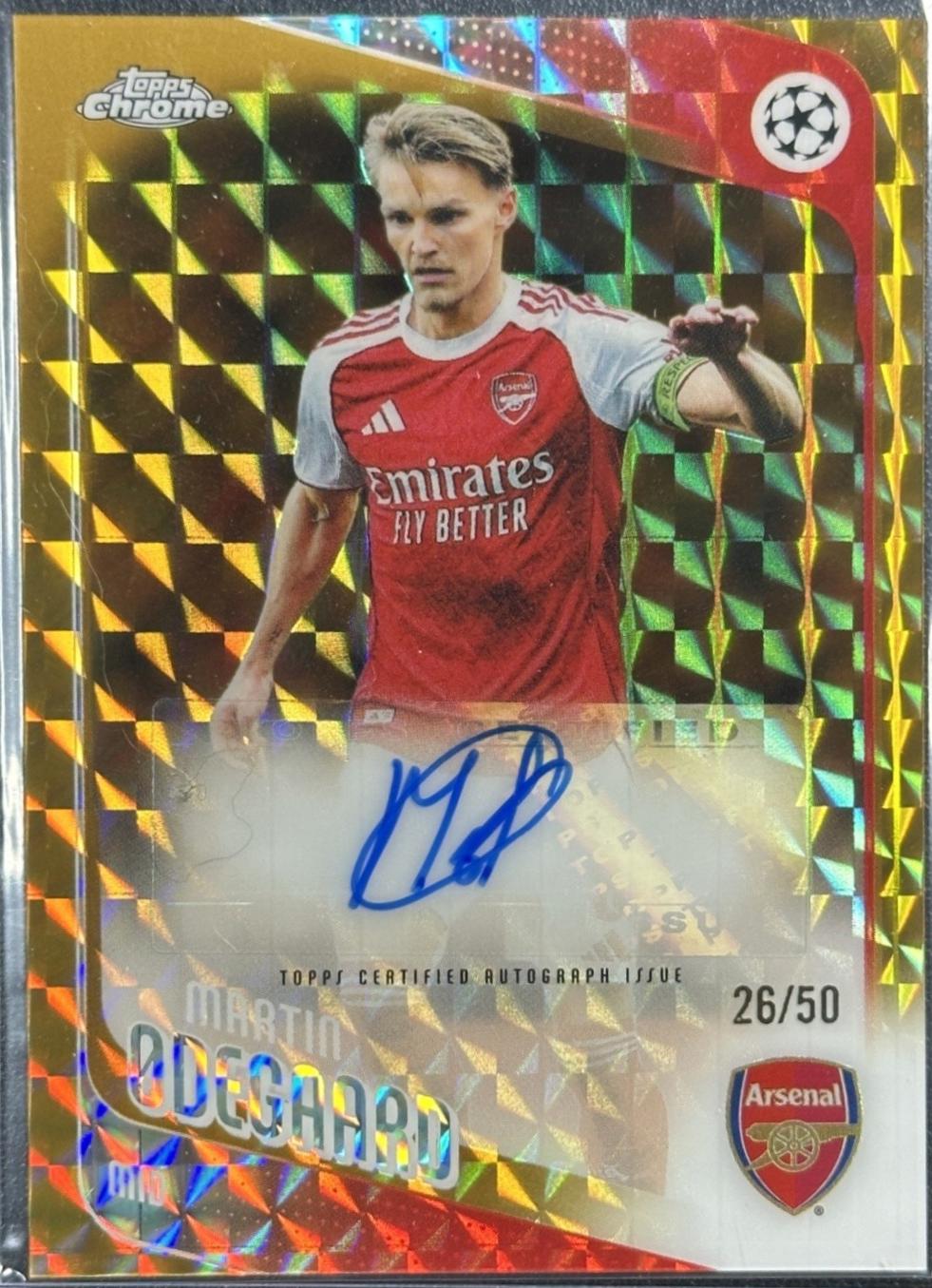 Martin Odegaard [Gold Geometric] #CA-MO