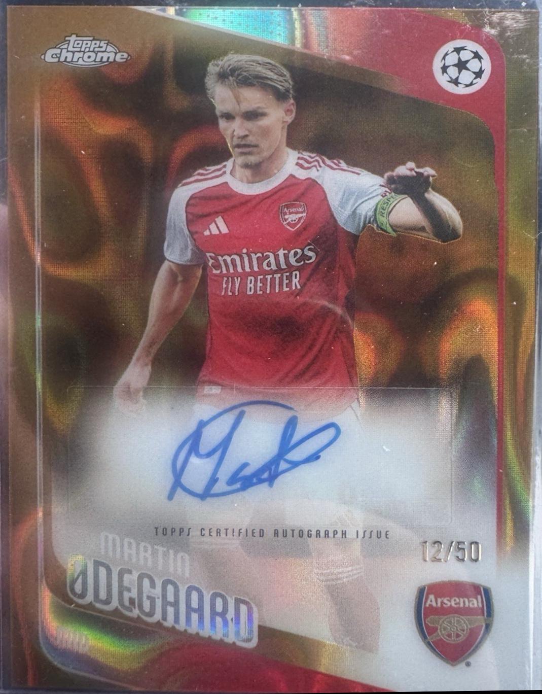 Martin Odegaard [Gold Lava] #CA-MO