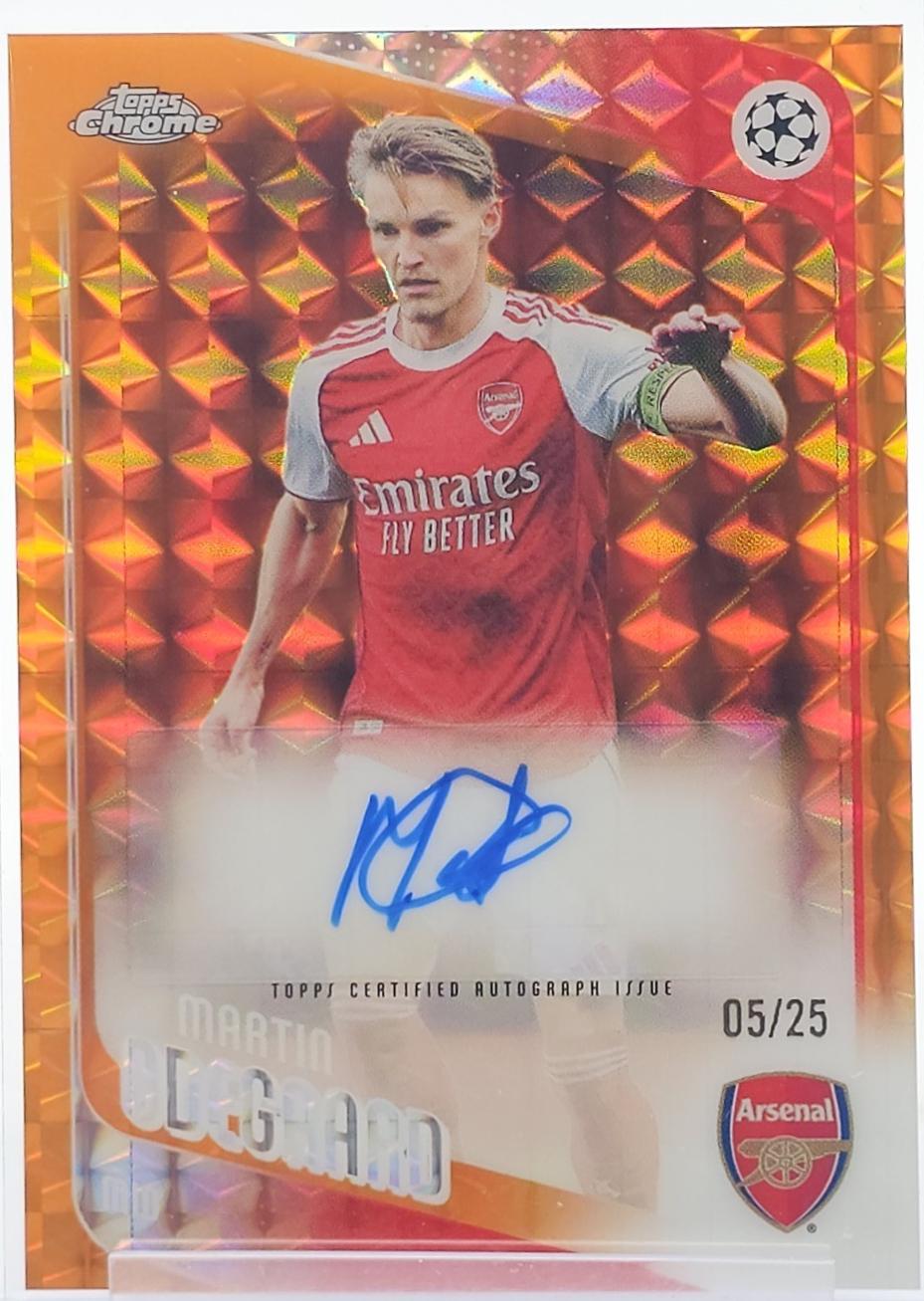 Martin Odegaard [Orange Geometric] #CA-MO